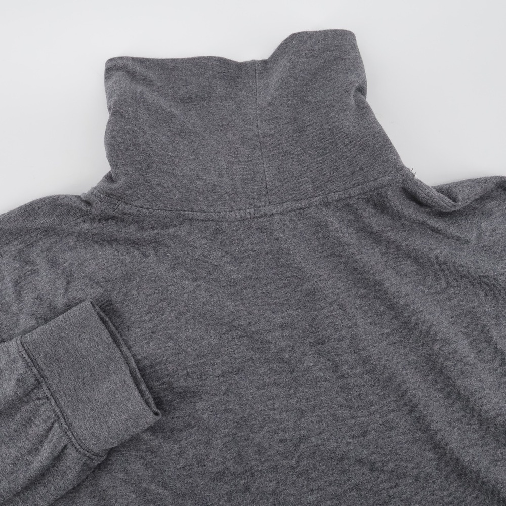 LL Bean Traditional Fit Turtleneck Grey Long Sleeve Mens XL